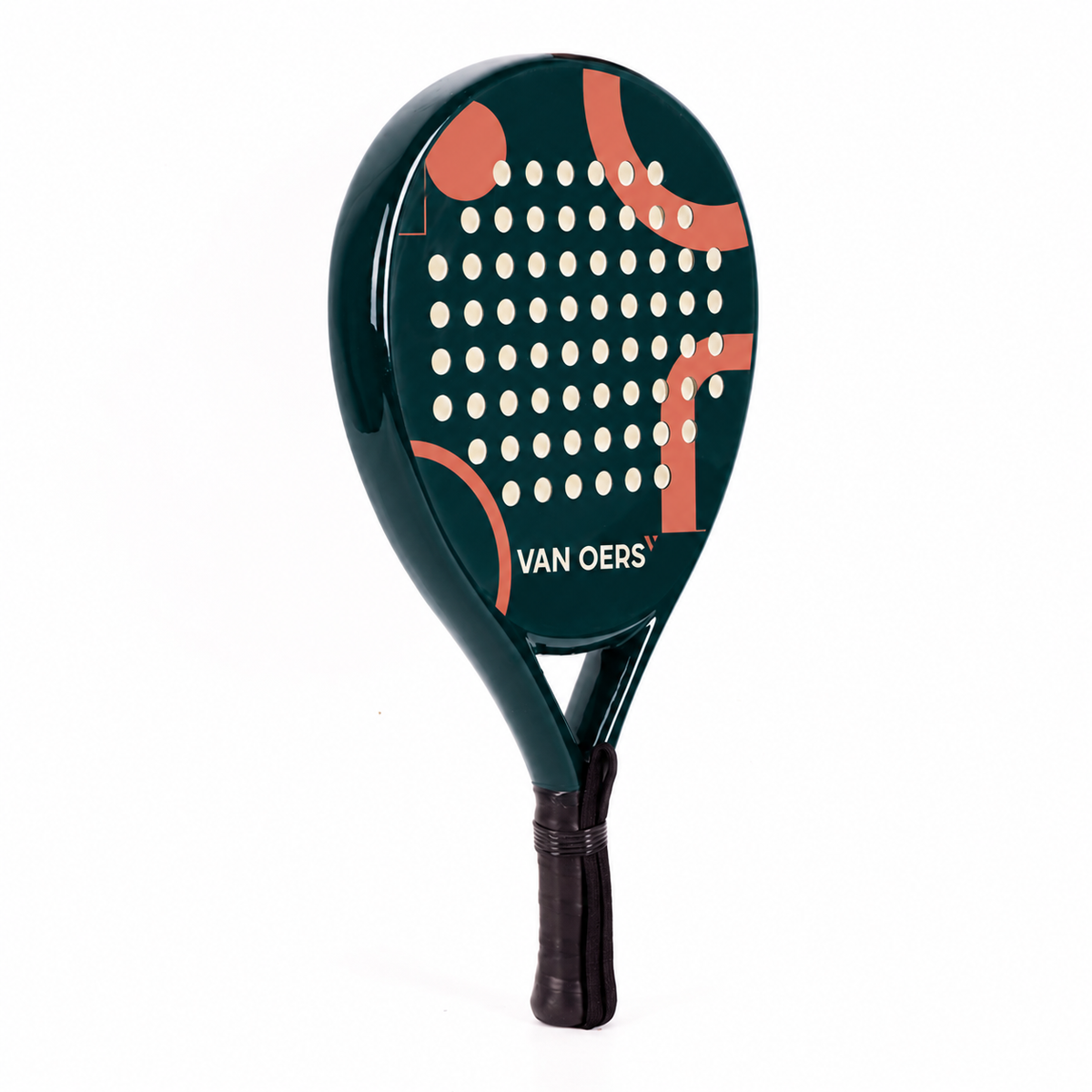 Padelracket in de stijl van Van Oers